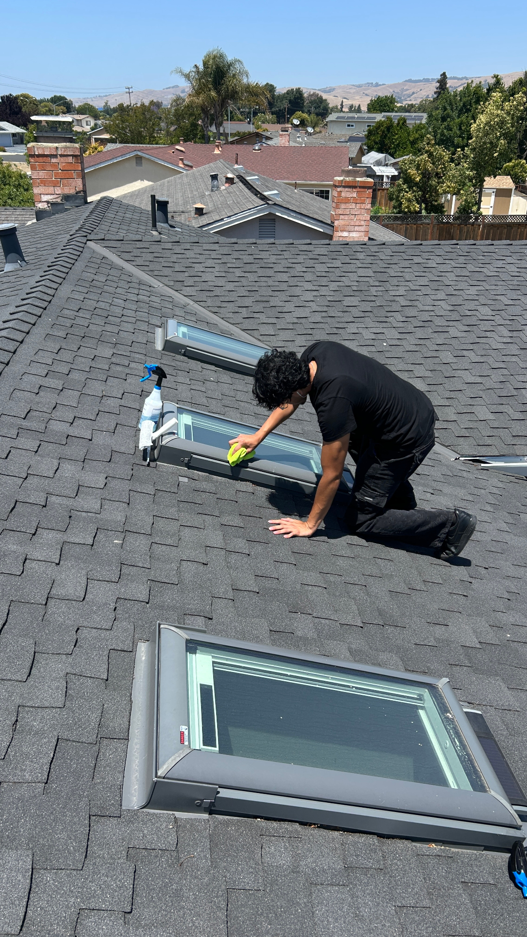 Detailing skylights on a residential roof